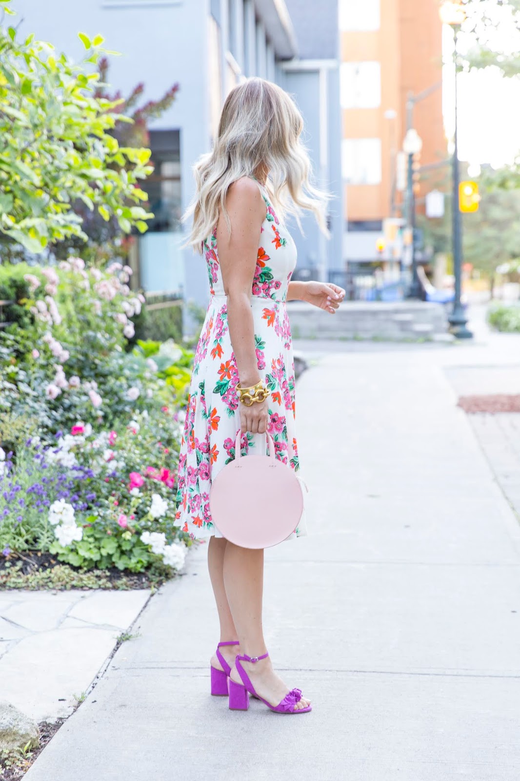 Floral Fit and Flare - Krystin Lee