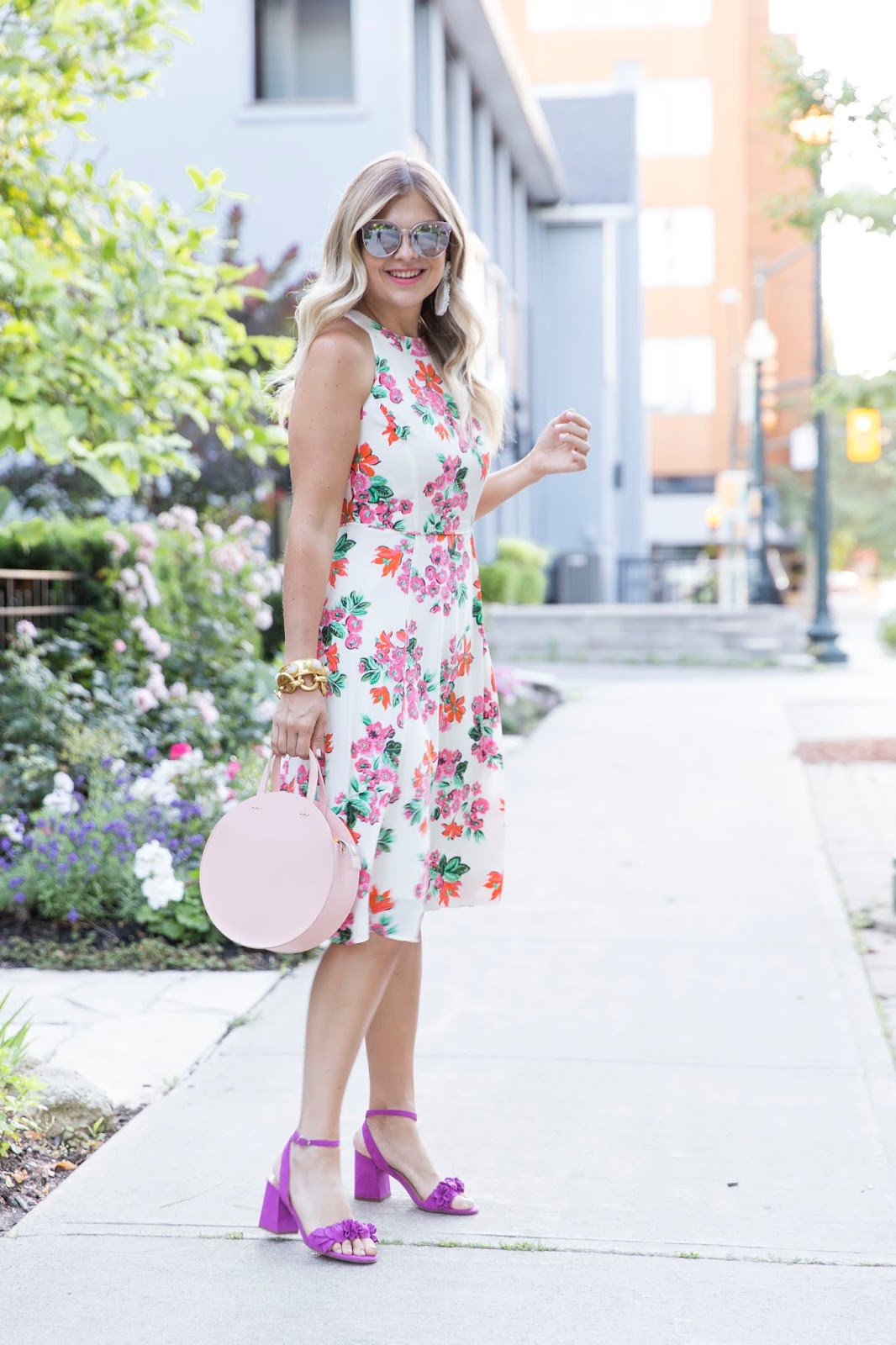 Floral Fit and Flare - Krystin Lee