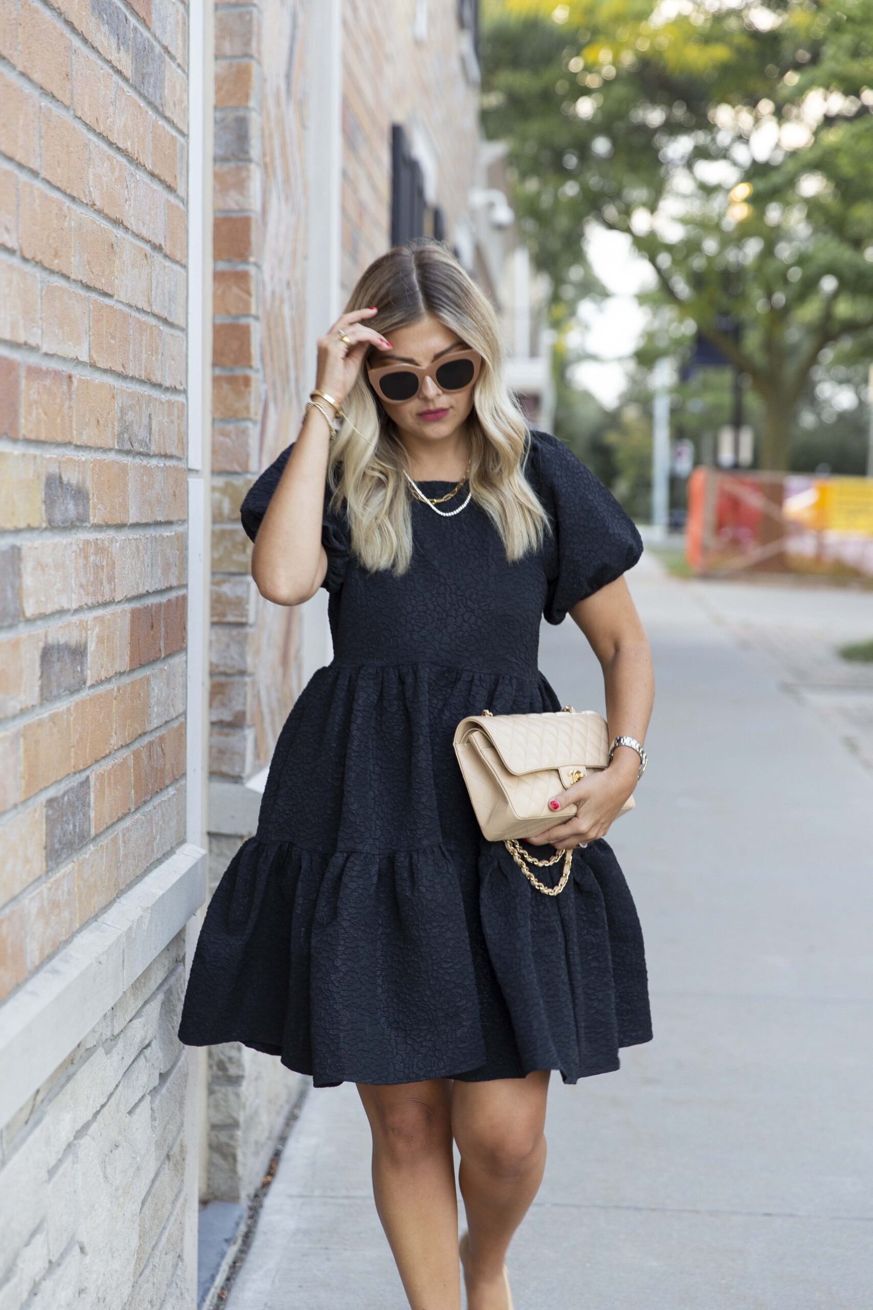 Black Babydoll Dress Krystin Lee